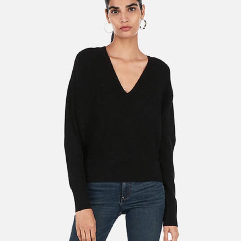 NWOT Express V neck Dolman Sweater